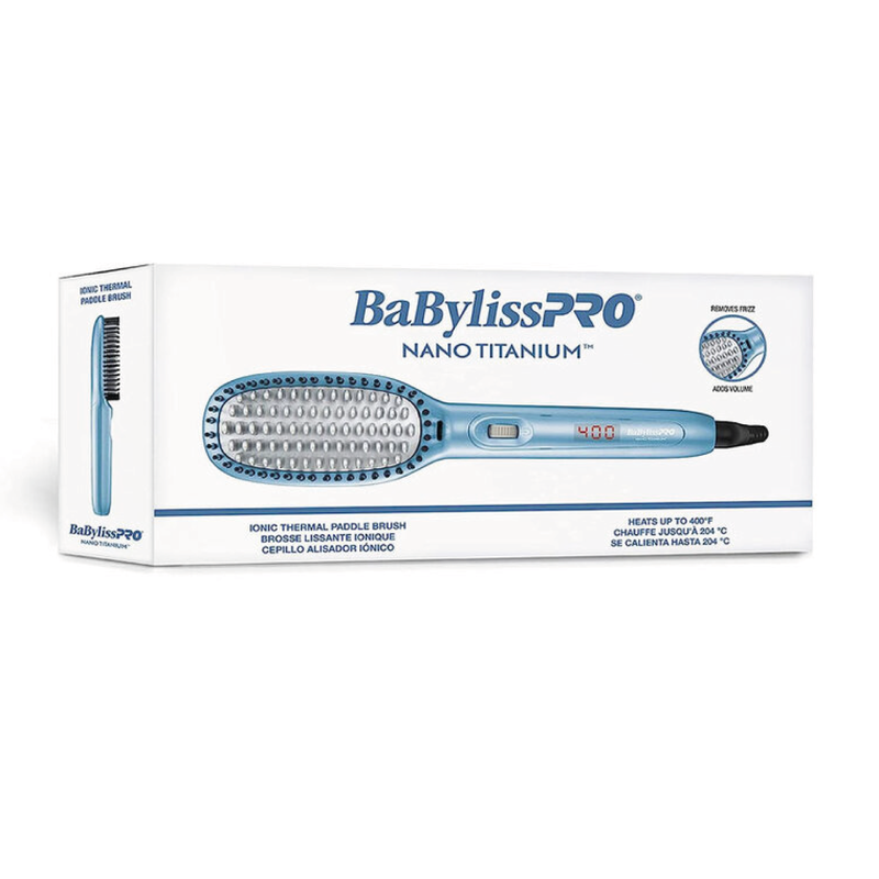 BABYLISS PRO BABYLISS PRO Nano Titanium Ionic Thermal Paddle Brush - BNTPB1UC