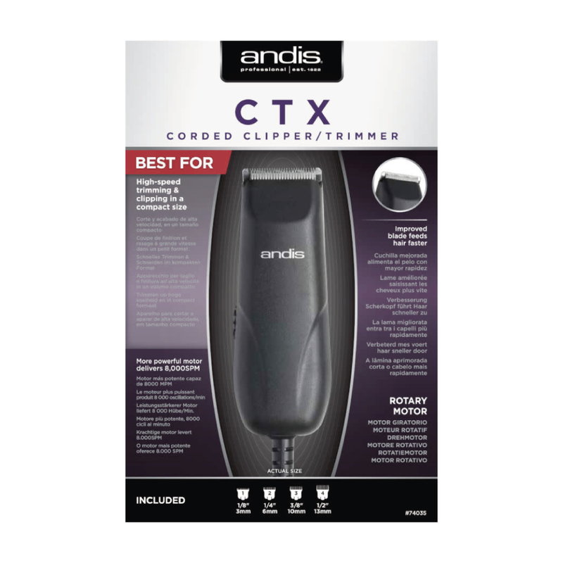 ANDIS ANDIS CTX Corded Clipper-Trimmer - 74015