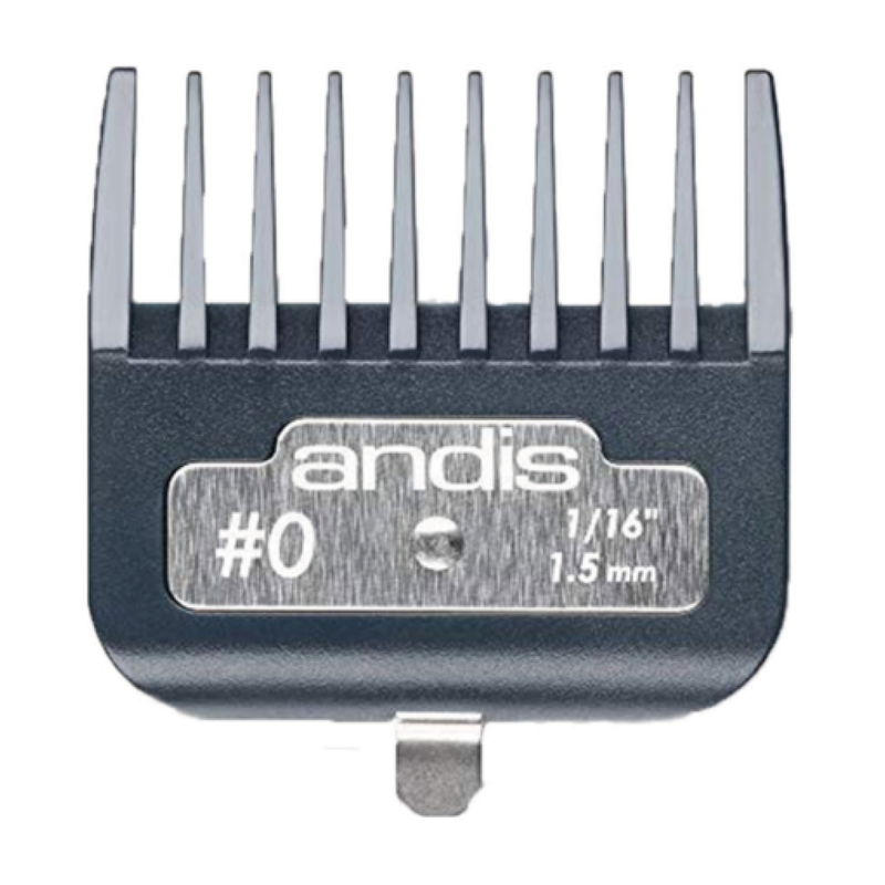 ANDIS ANDIS Master Premium Metal Clip Comb Size 0 1/16" - 33660