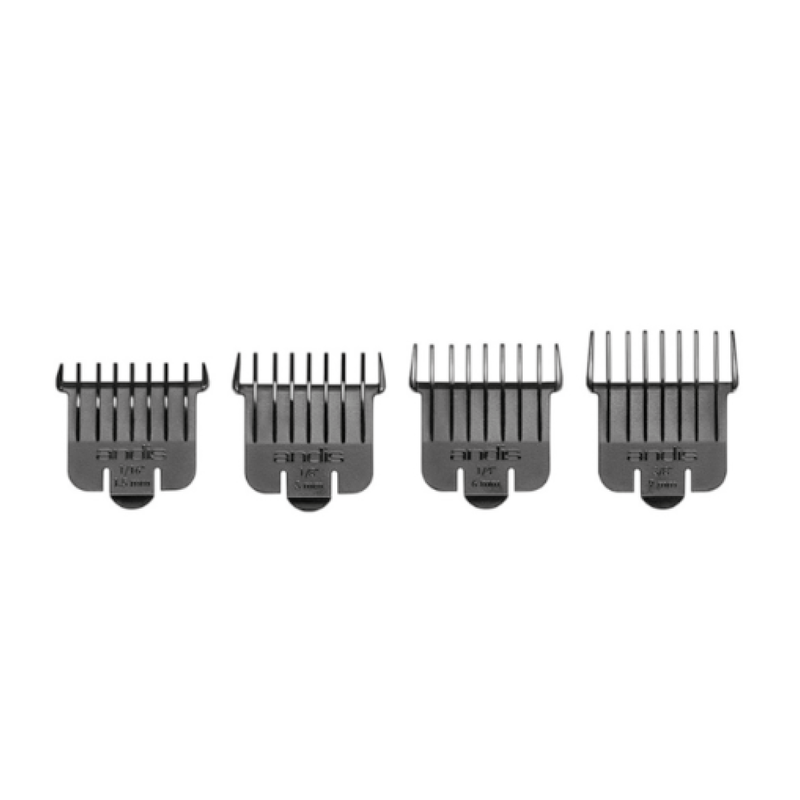 ANDIS ANDIS Snap - On Blade Attachment Combs 4 - Comb SeT-T-outliner - 23575
