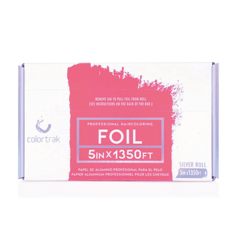 COLORTRAK COLORTRAK Professional Haircoloring Jumbo Roll Foil 1350 Sheets, 5" x 1350 Ft - CTF-1350