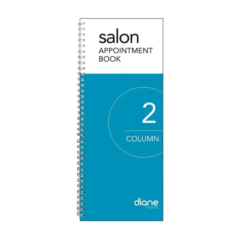 DIANE BEAUTY DIANE Salon Appointment Book 2 Column - DEO001 (D*)