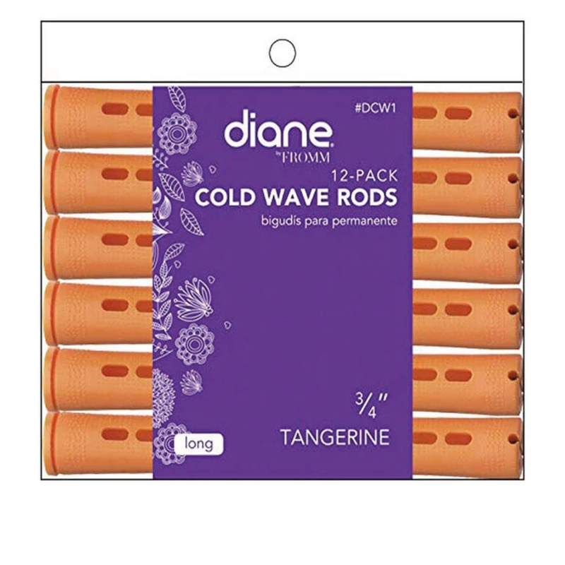 DIANE BEAUTY DIANE Cold Wave Rods, Tangerine 12 Pk - DCW1