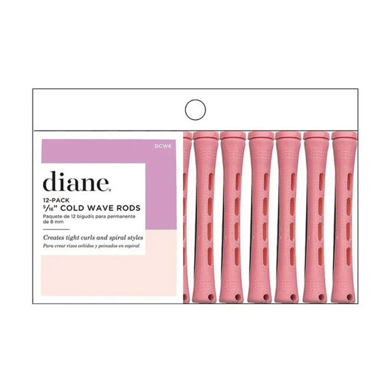 DIANE BEAUTY DIANE Cold Wave Rods, Pink Pk - DCW6