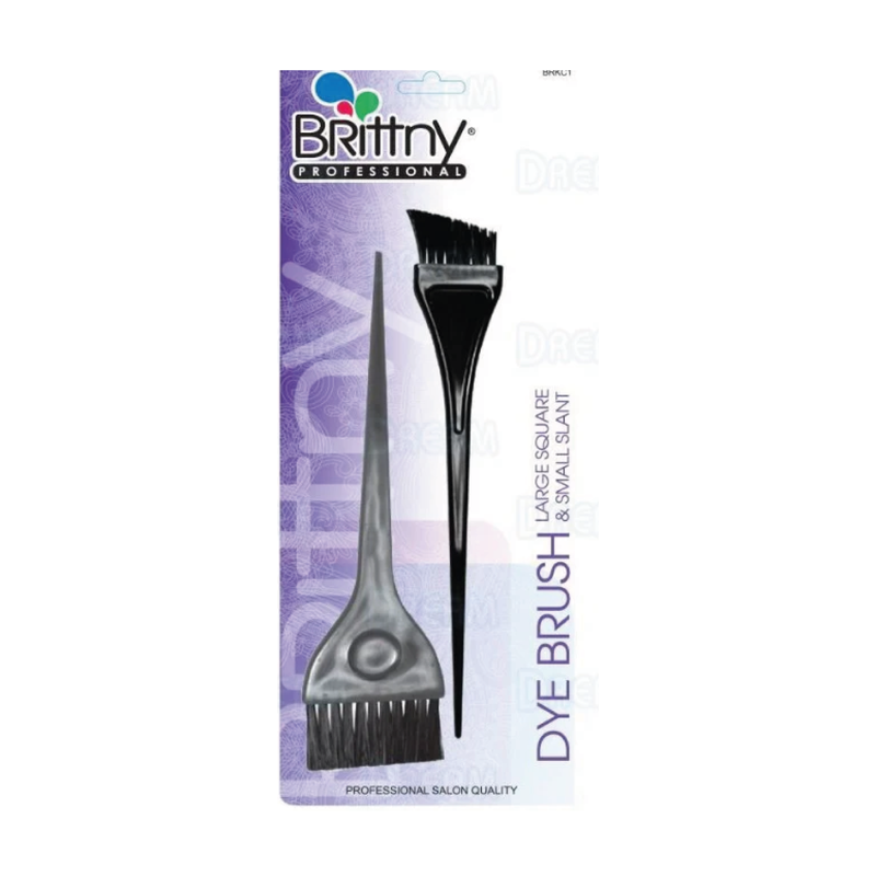 BRITTNY PROFESSIONAL BRITTNY Dye Brush Large Square & Small Slant