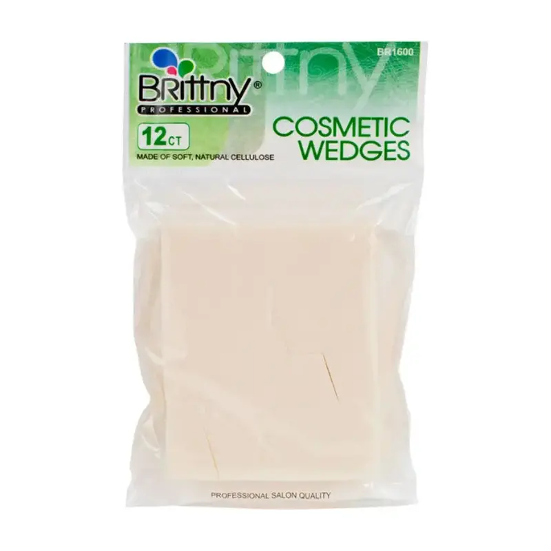 BRITTNY PROFESSIONAL BRITTNY Cosmetic Wedge, 12 Count - BR1600