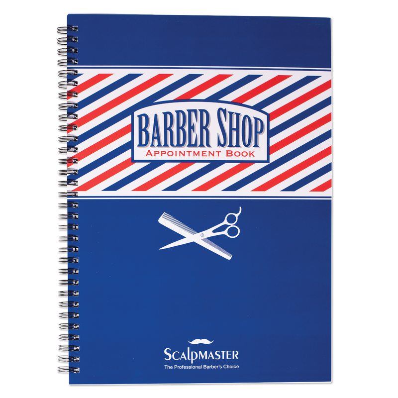SCALPMASTER SCALPMASTER Barber Shop Appointment Book 3 Column - SC -9019