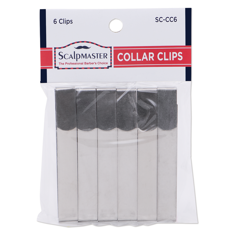 SCALPMASTER SCALPMASTER Collar Clips 6 Clips - SC-CC6