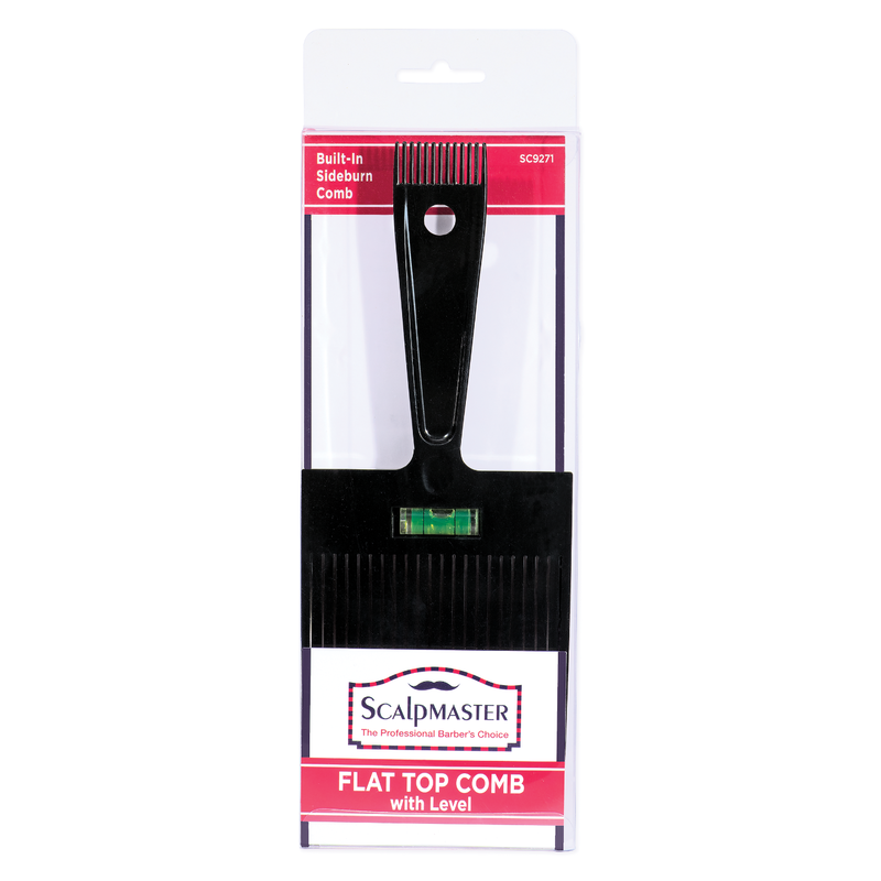 SCALPMASTER SCALPMASTER Flat Top Comb with Level - SC9271