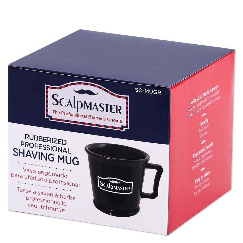 SCALPMASTER SCALPMASTER Professional Shaving Mug - Black - SC-MUGR