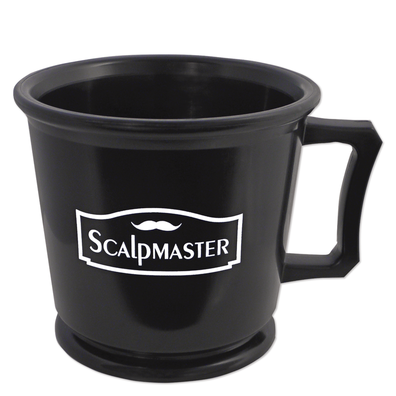 SCALPMASTER SCALPMASTER Professional Shaving Mug - Black - SC-MUGR