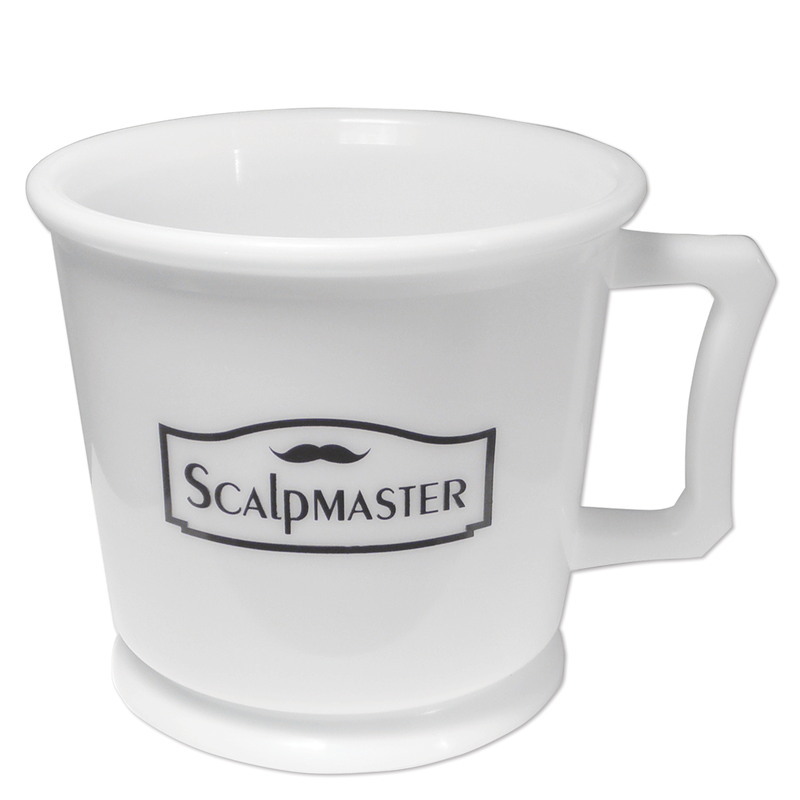 SCALPMASTER SCALPMASTER Professional Shaving Mug - White - SC - MUG