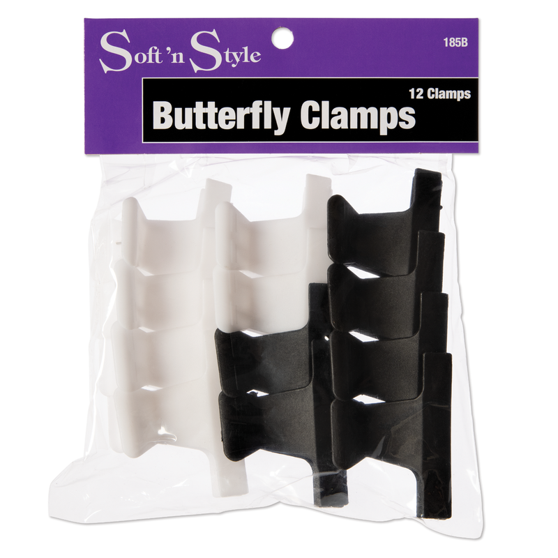 SOFT N STYLE SOFT'N STYLE Butterfly Clamps 2" - 185B