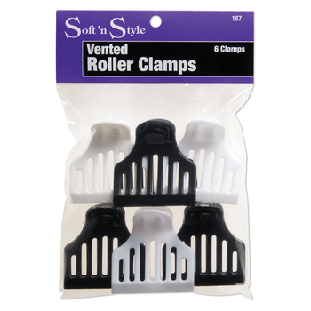SOFT N STYLE SOFT'N STYLE Vented Roller Clamps 2" - 187