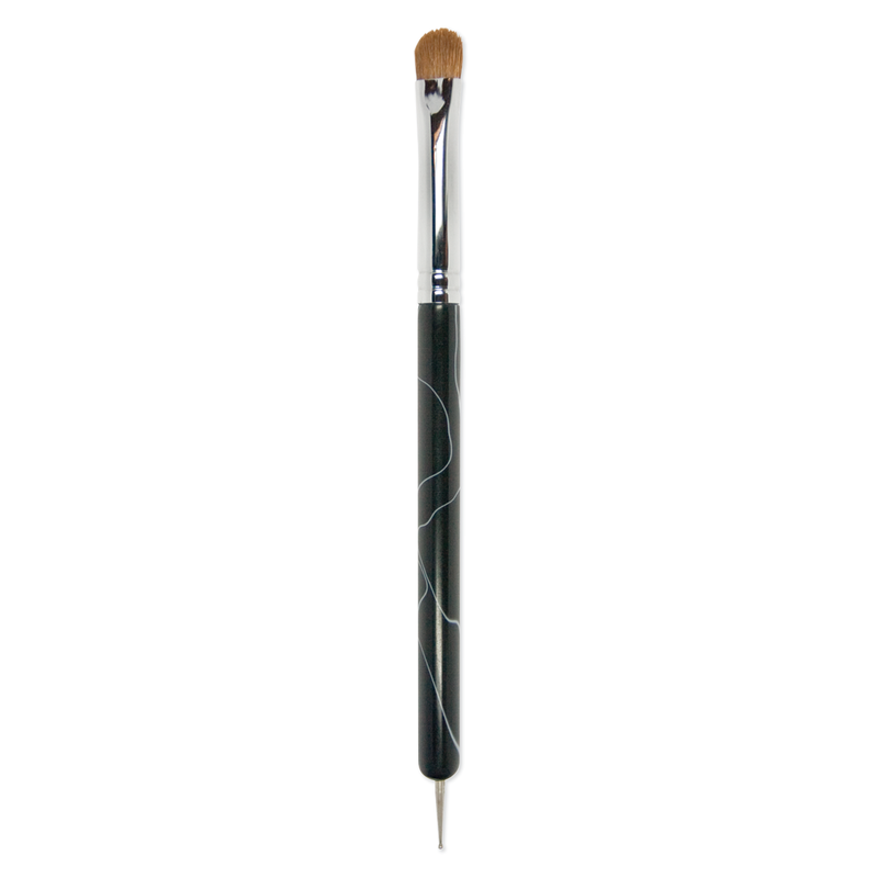 DL PROFESSIONAL DL PROFESSIONAL Kolinsky Brush With Dotting Tool 14 - DL-C184