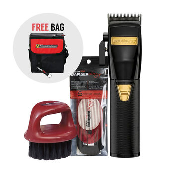 BABYLISS PRO BUNDLE | Babyliss Pro Black FX Cordless Lithium Clipper Combo - 11460