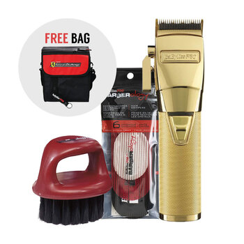 BABYLISS PRO BUNDLE | Babyliss Pro GoldFX Cordless Lithium Clipper Combo - 11458