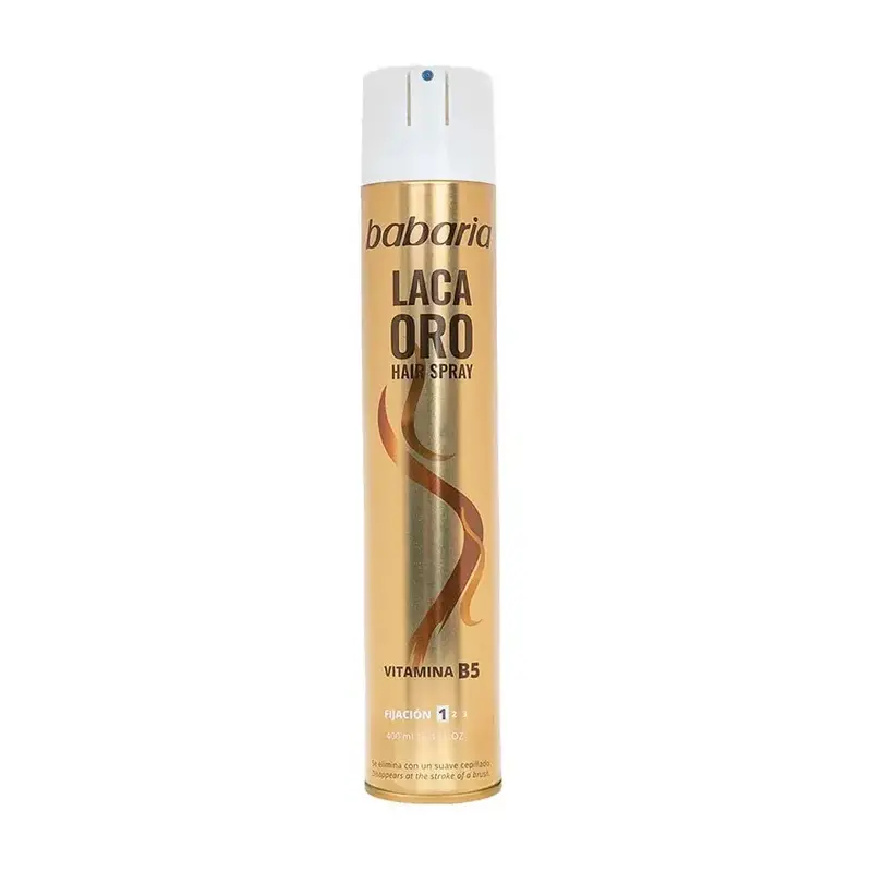 BABARIA BABARIA Gold Hair Spray - Vitamin B5, 13.4oz