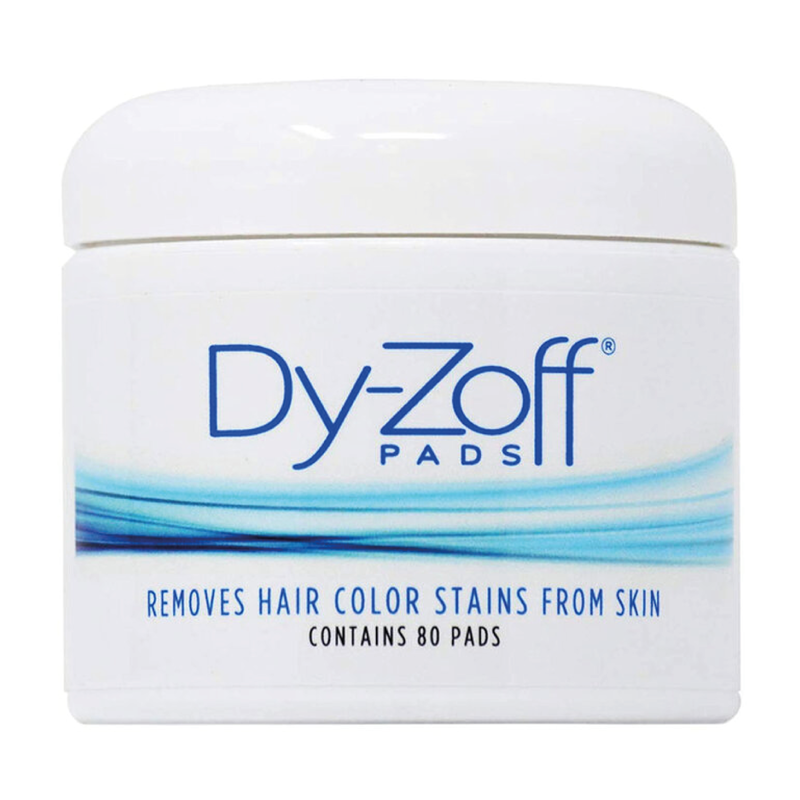 DY ZOOFF BARBICIDE King Research DY-ZOFF Pads Hair Color Rinse and Tint Stain, 80 Pads - 41620