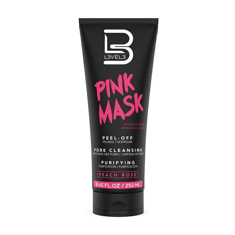 L3VEL3 L3VEL3 Pink/Black Face Masks/Peach Rose, 8.45oz - 100902