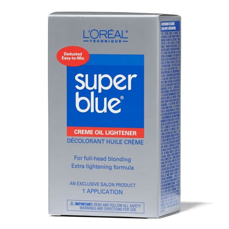 LOREAL LOREAL Super Blue Creme Oil Lightener, 1 Application