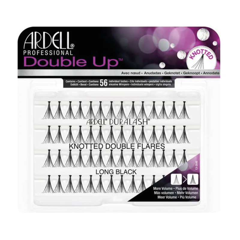 ARDELL ARDELL Double Up Individuals Knotted Long Black  - 68292