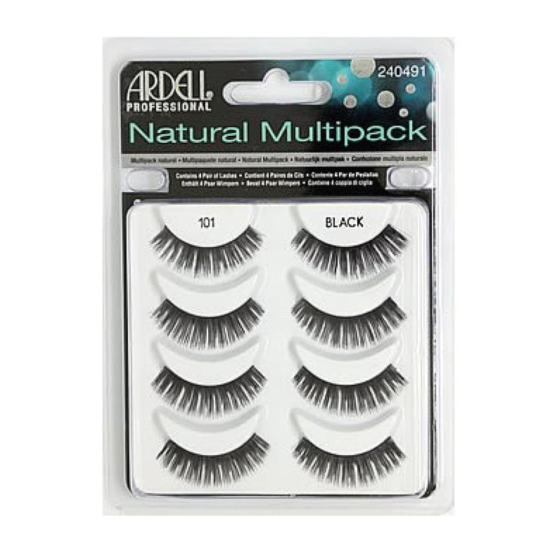 ARDELL ARDELL 4 Pack Natural 101 Black - 61406