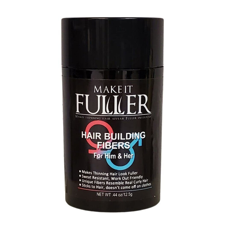 MAKE IT FULLER MAKE IT FULLER Hair Building Fibers Black, 0.44oz