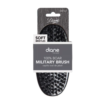 DIANE BEAUTY DIANE 100% Soft Boar Military Brush - D8167