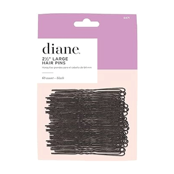 DIANE BEAUTY DIANE Hair Pins 2.5"  Black 60 Count - D471
