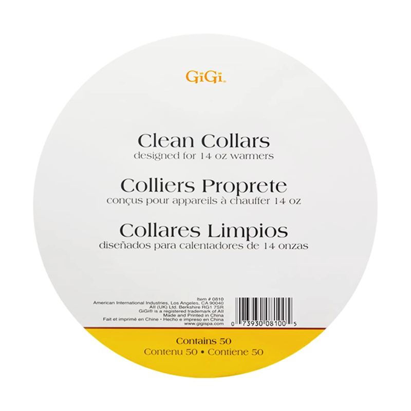 GIGI SPA GiGi Clean Collars 50 Count, 14oz - 0810