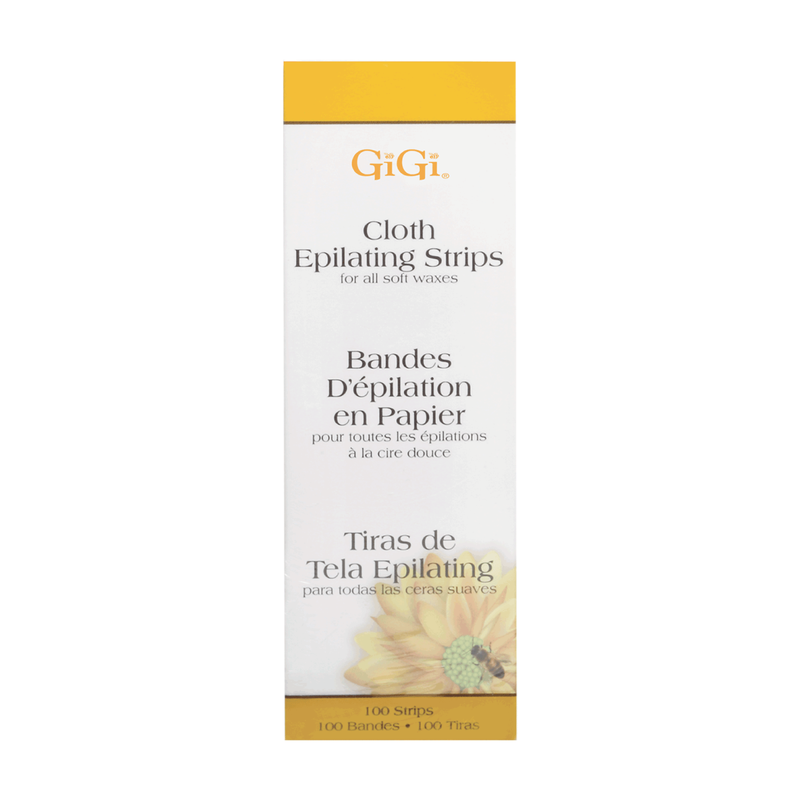 GIGI SPA GiGi Small Cloth Strips 1.75Inch x 4.5Inch, 100 Pack - 0500