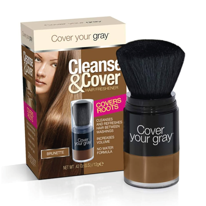 COVER YOUR GRAY COVER YOUR GRAY Cleanse & Cover Hair Freshener Brunette - IRE0282IG