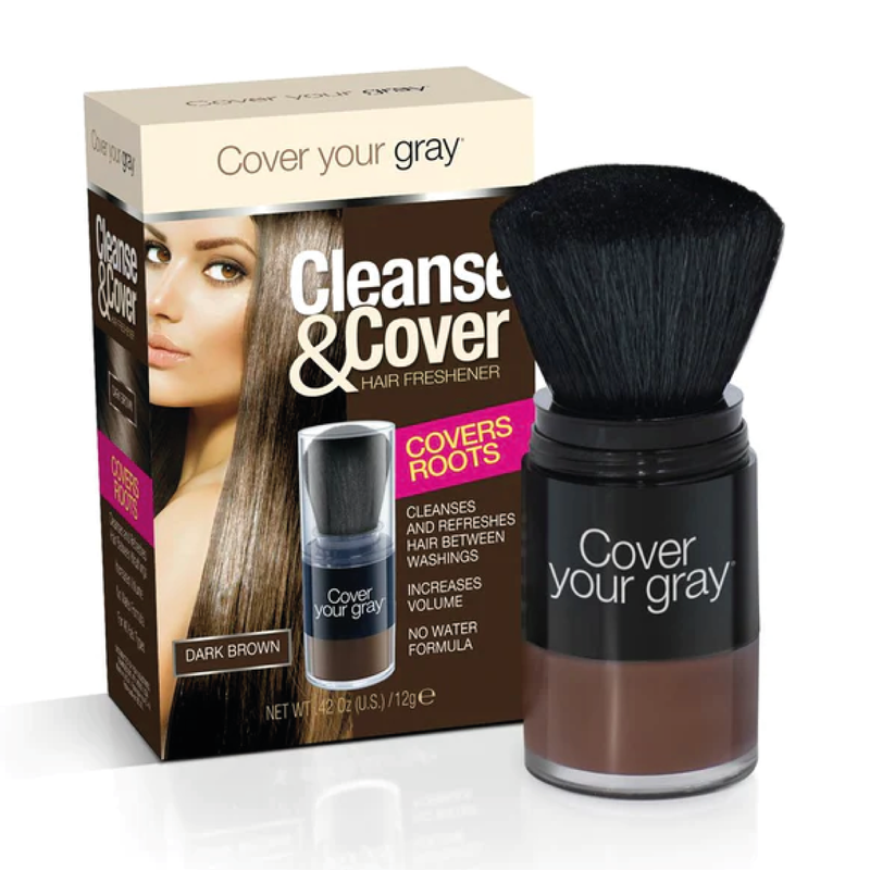 COVER YOUR GRAY COVER YOUR GRAY Cleanse & Cover Hair Freshener Dark Brown - IRE0281IG