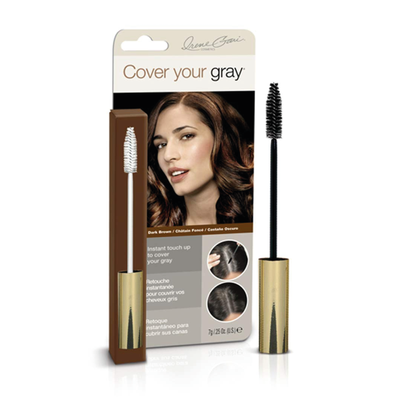 COVER YOUR GRAY COVER YOUR GRAY Brush-In Wand Dark Brown, 0.25oz - IRE5068IG