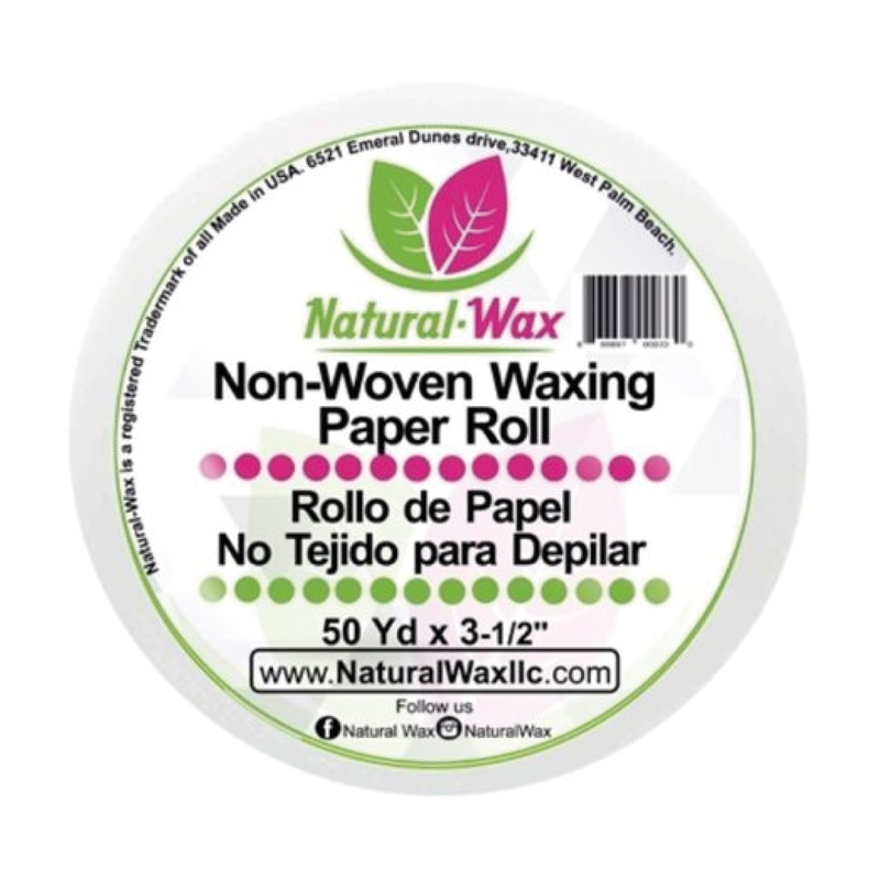 NATURAL WAX LLC NATURAL WAX Non -Woven Paper Roll, 50 Yards