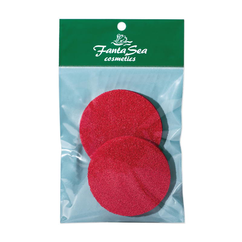FANTASEA COSMETICS FANTASEA Red Cosmetic Sponges, 2 Pks - FSC -228