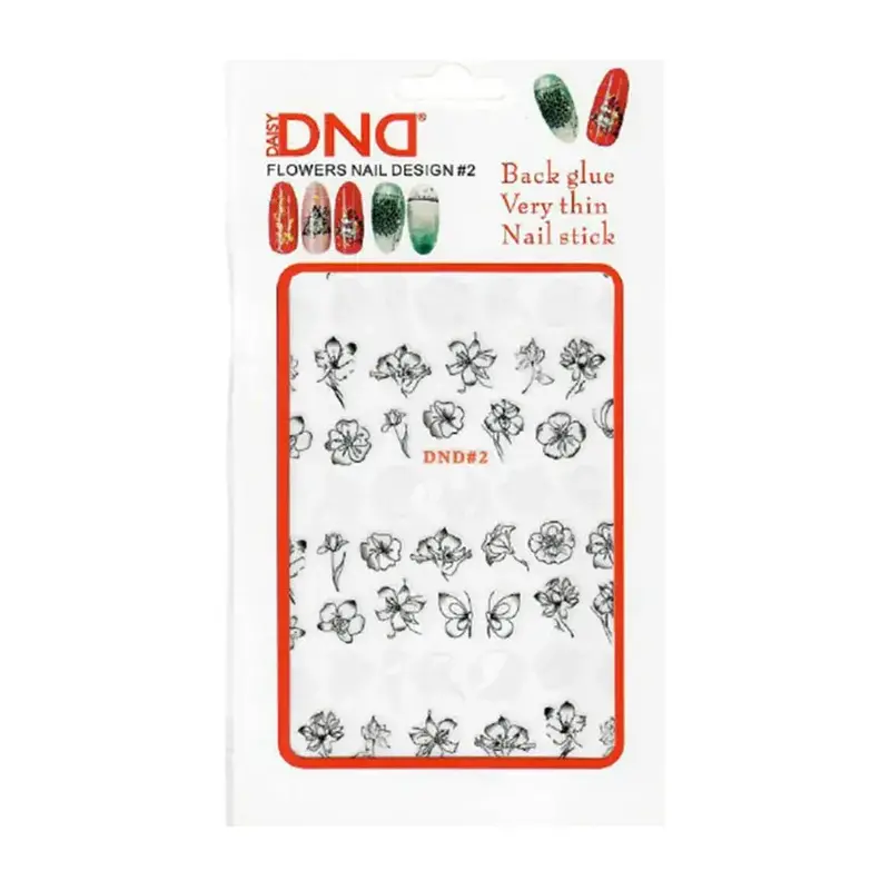 DAISY DND DAISY DND Nail Stickers Flowers Nail Design #2
