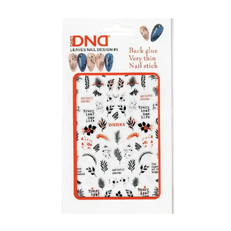 DAISY DND DAISY DND Nail Stickers Leaves Nail Design Stickers # 5