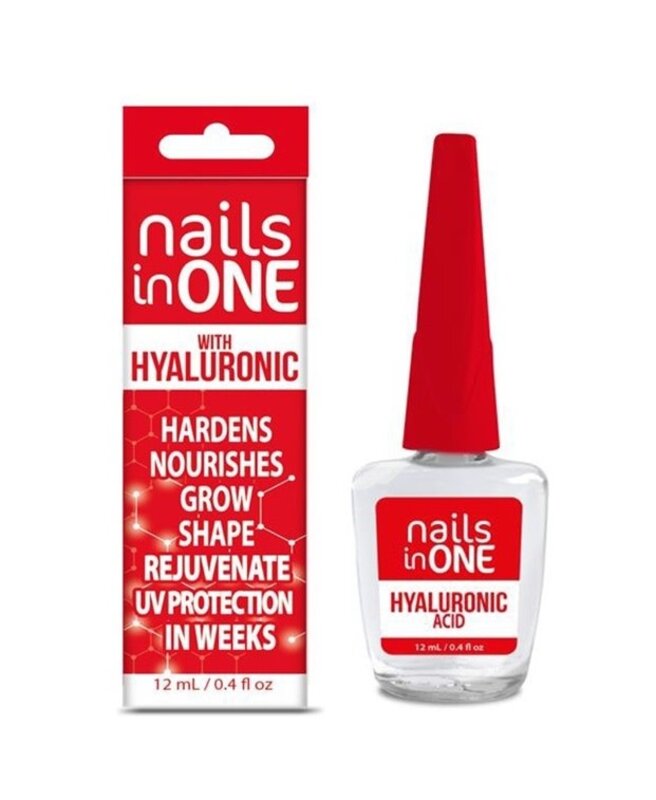 AMEN BEAUTY NAILS IN ONE with Hyaluronic, 0.4oz