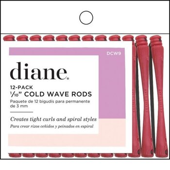 DIANE BEAUTY DIANE Cold Wave Rods, Red 12 Pk - DCW9