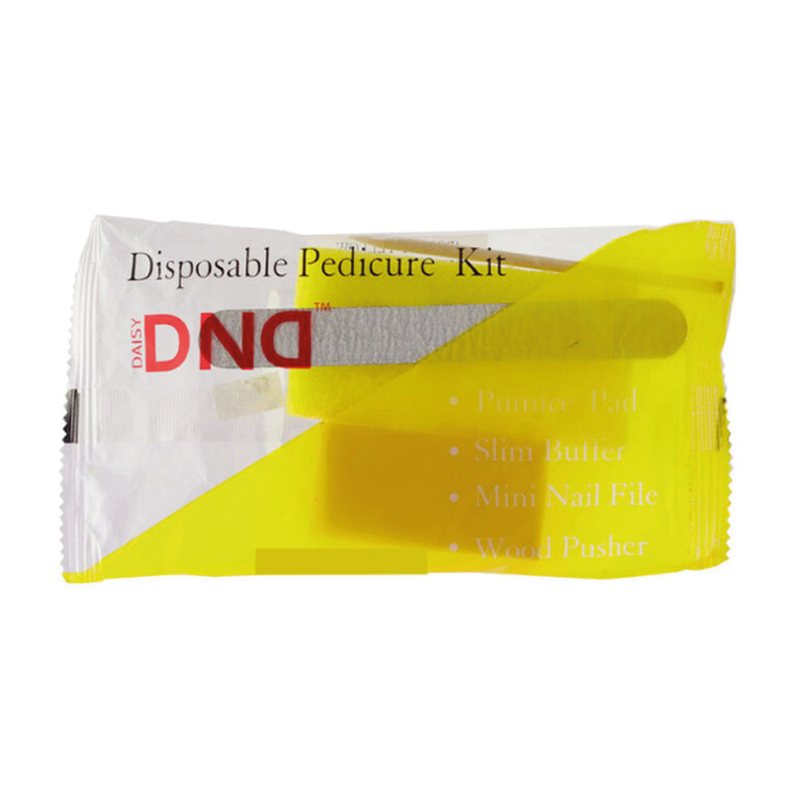 DAISY DND DAISY DND Disposable Pedicure Kit Yellow Pumice - UNIT