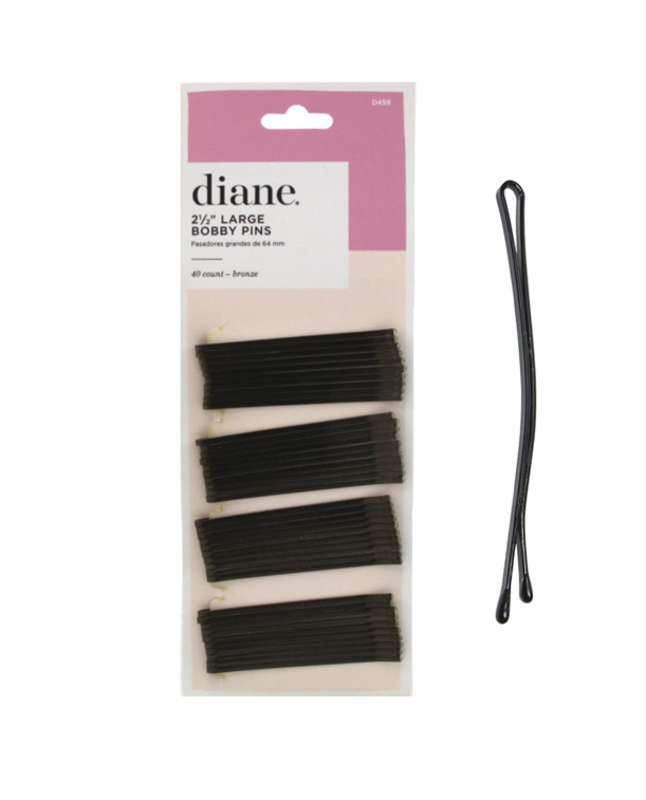 DIANE BEAUTY DIANE Large Bobby Pins Bronze 2.5", 40 Pk - D459