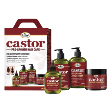 DIFEEL DIFEEL Castor Pro-Growth Infused Hair Care - SH3x-CPG12-BX