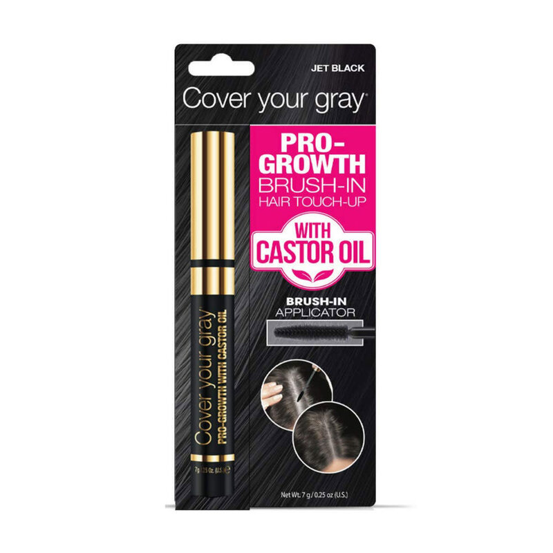 COVER YOUR GRAY COVER YOUR GRAY Pro Growth Brush-IN Hair Toch-UP Black - 012031G