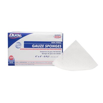 DUKAL DUKAL 4 x 4 Inch Gauze Sponges 8 Ply - 4084