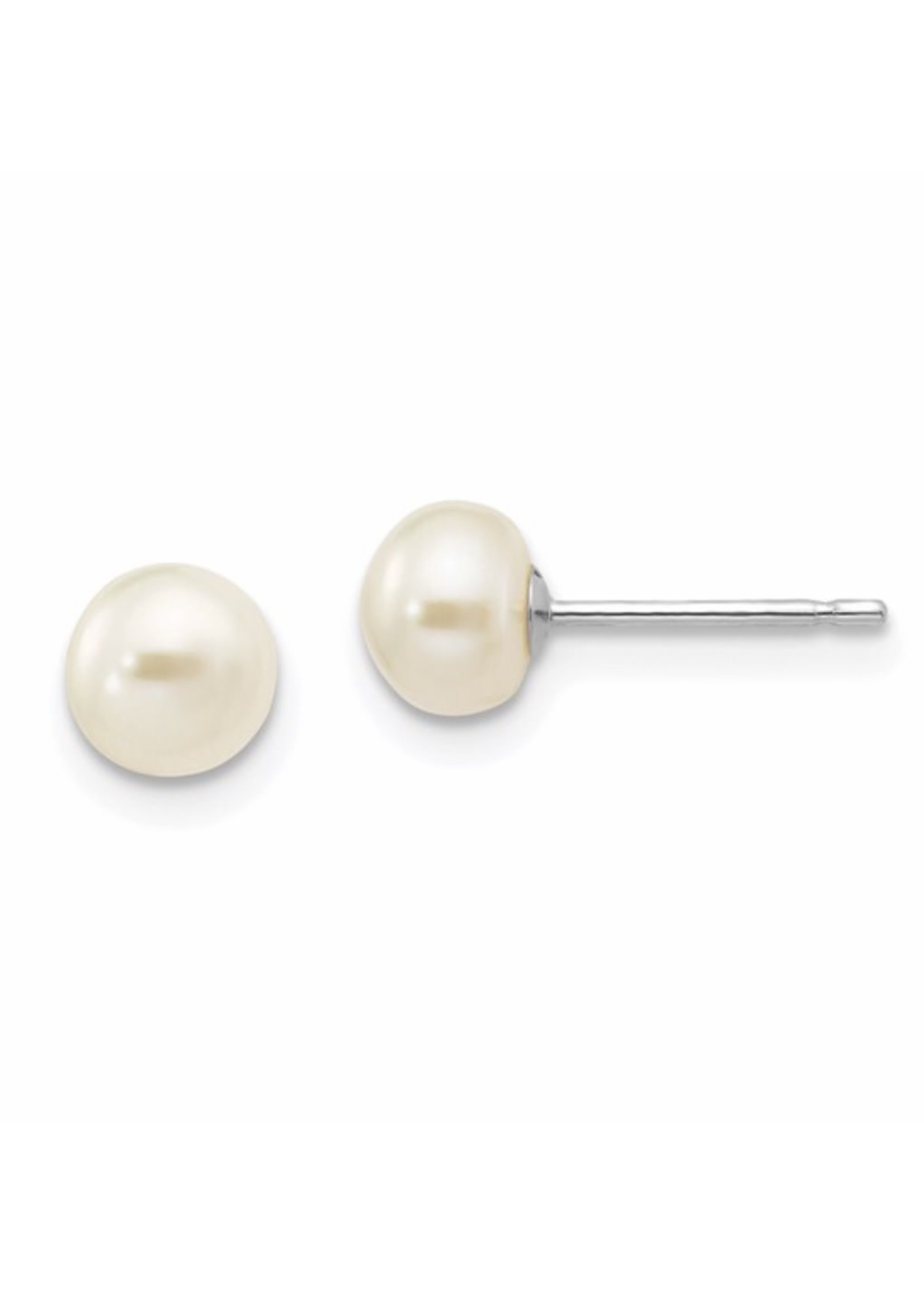 Fresh Water Pearl Stud Earrings