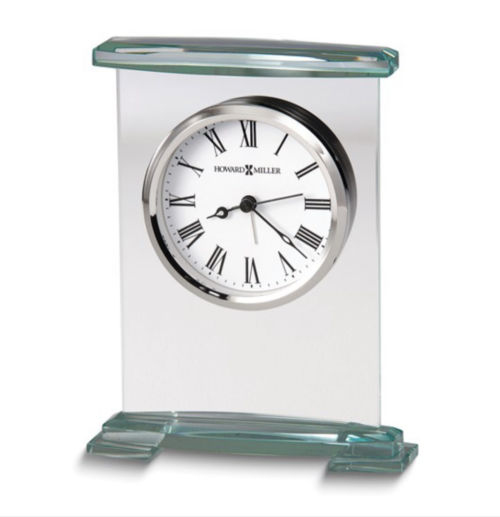 Augustine Glass Quartz Alarm Clock