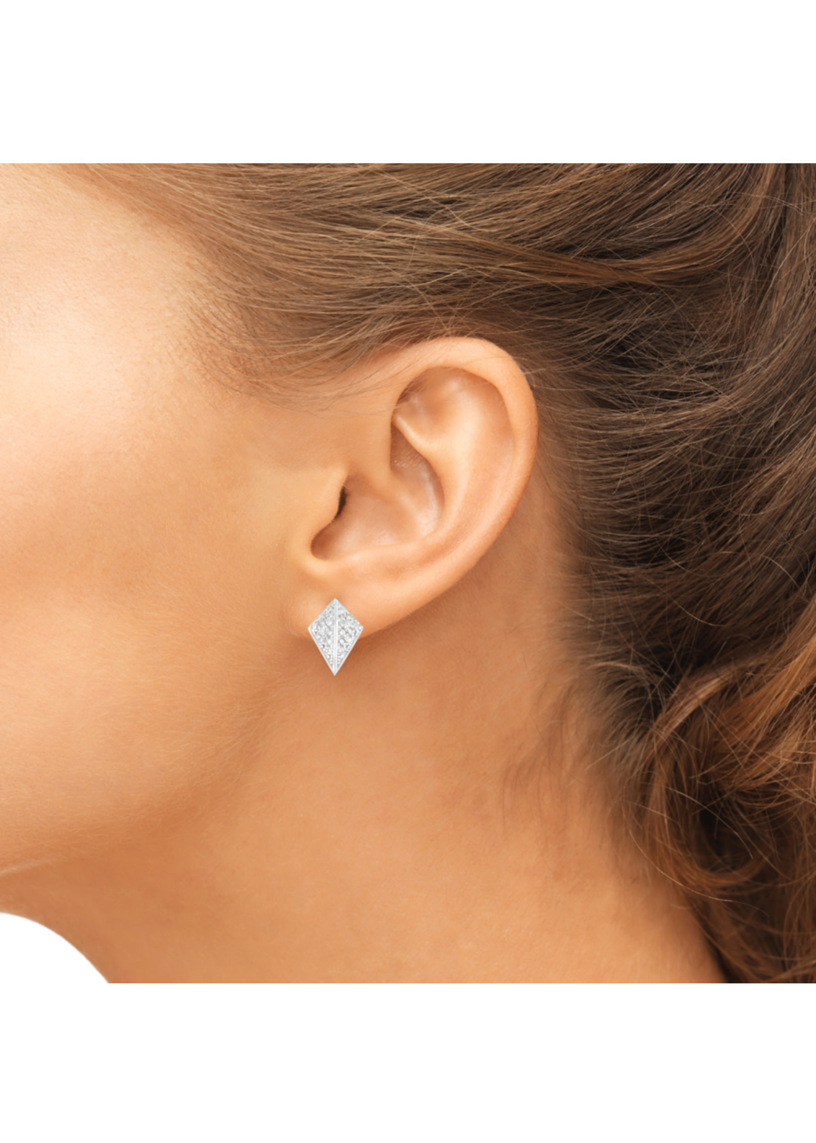 Barbela Design Diamond Knight Earrings