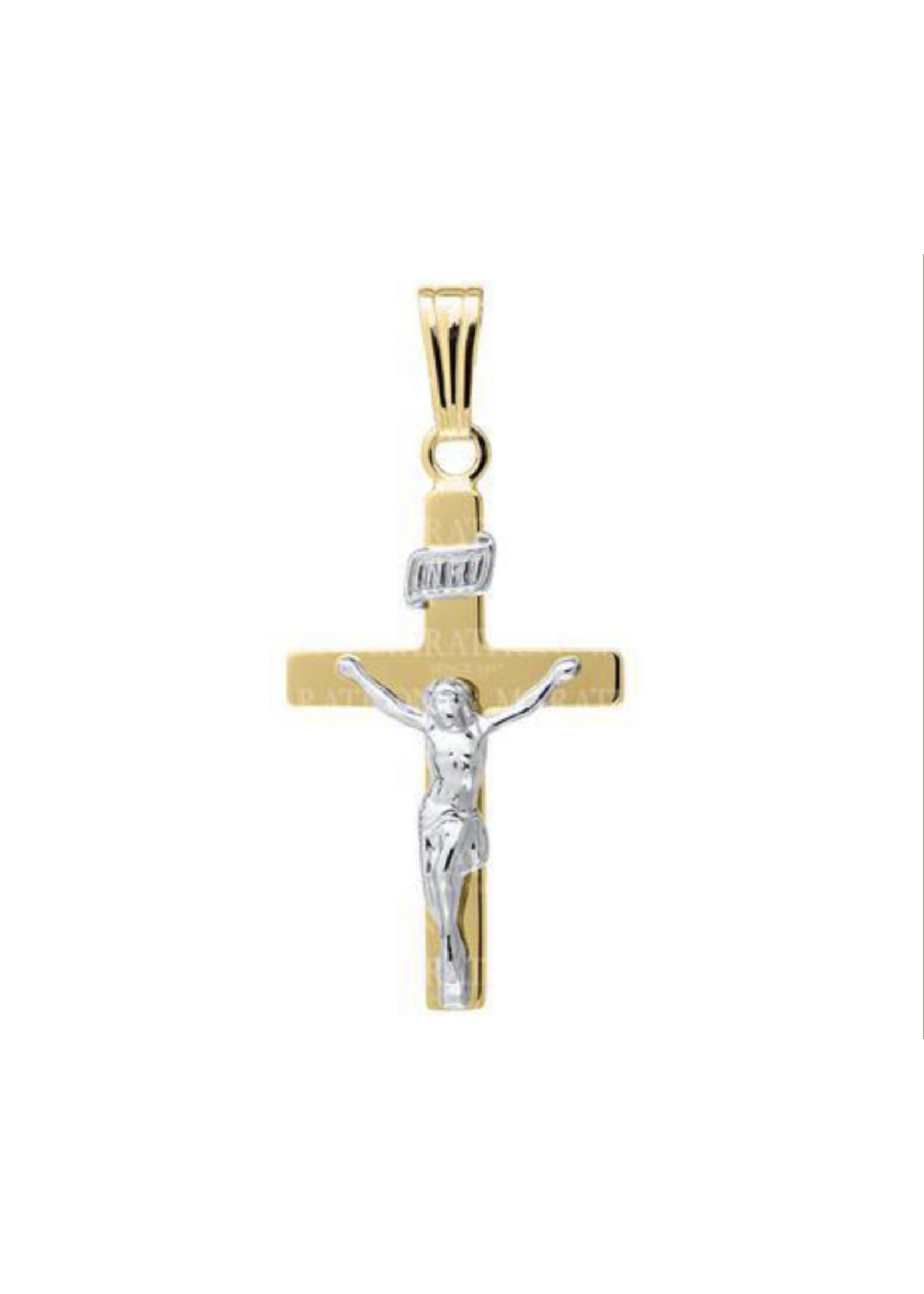 Marathon 14K Gold Crucifix